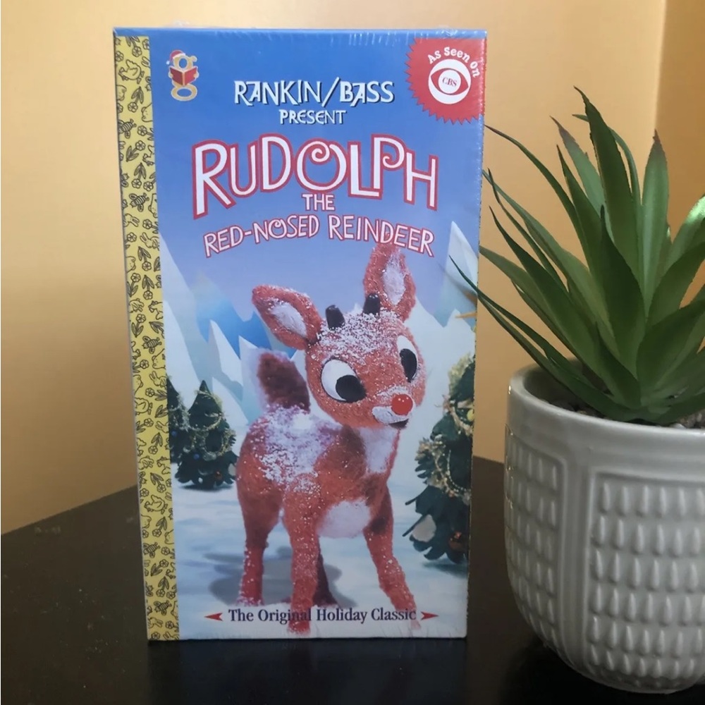 Rudolph The Red Nosed Reindeer VHS CBS TV Movie 1964 Christmas New Sealed 1992.